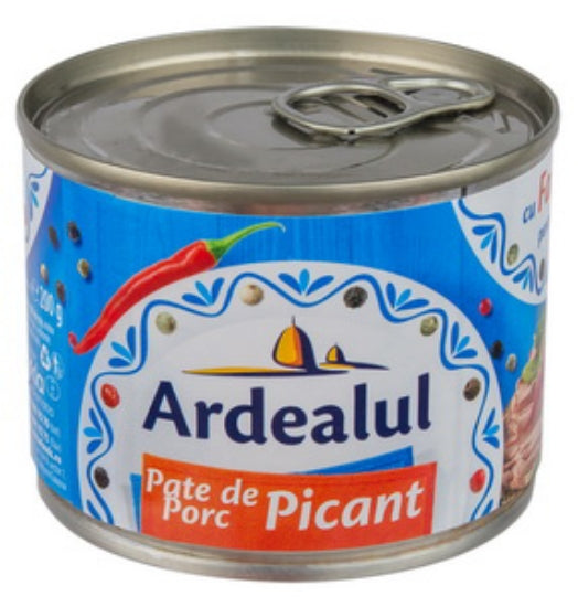 ARDEALUL PATE PORC PICANT 200GR