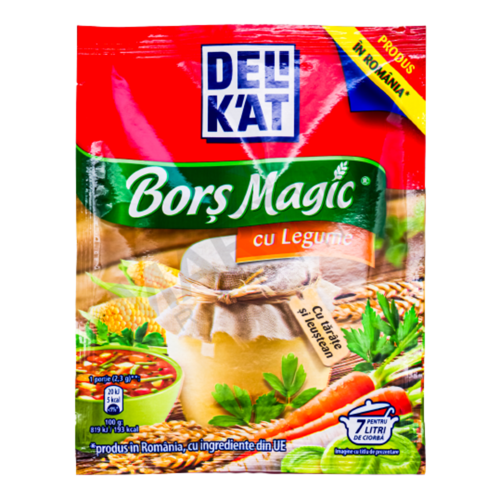 DELIKAT BORS LEGUME 65GR