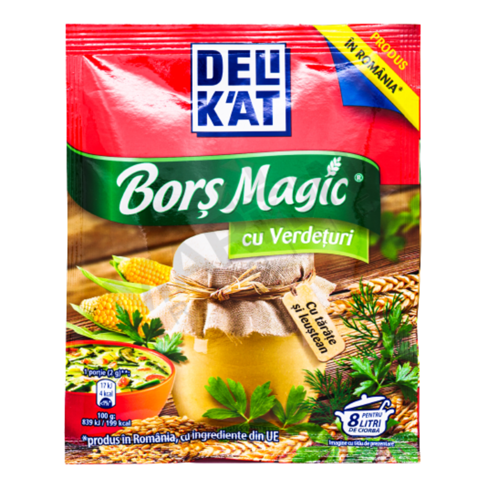 DELIKAT BORS VERDETURI 65GR