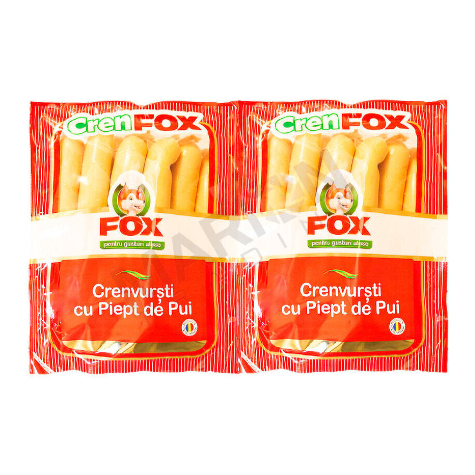 FOX CRENVURSTI CU PIEPT DE PUI PER 1KG