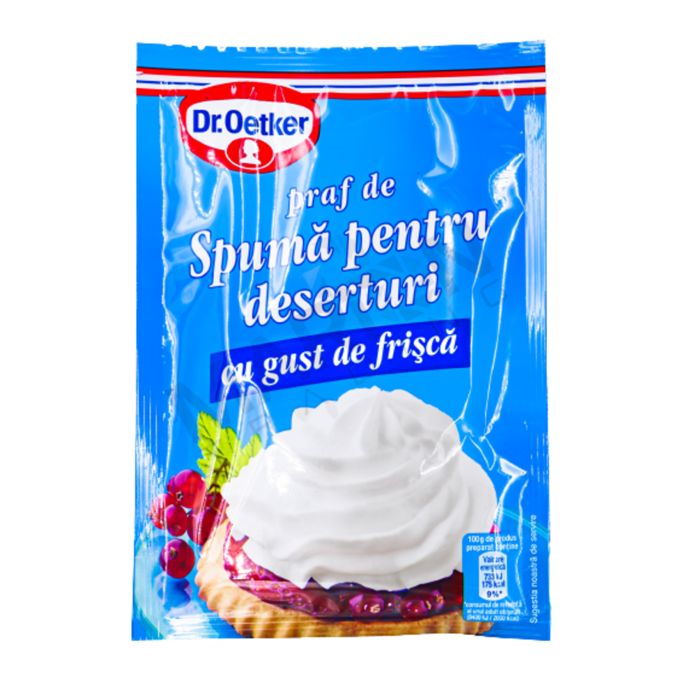 DR. OETKER SPUMA DESERTURI FRISCA 48G