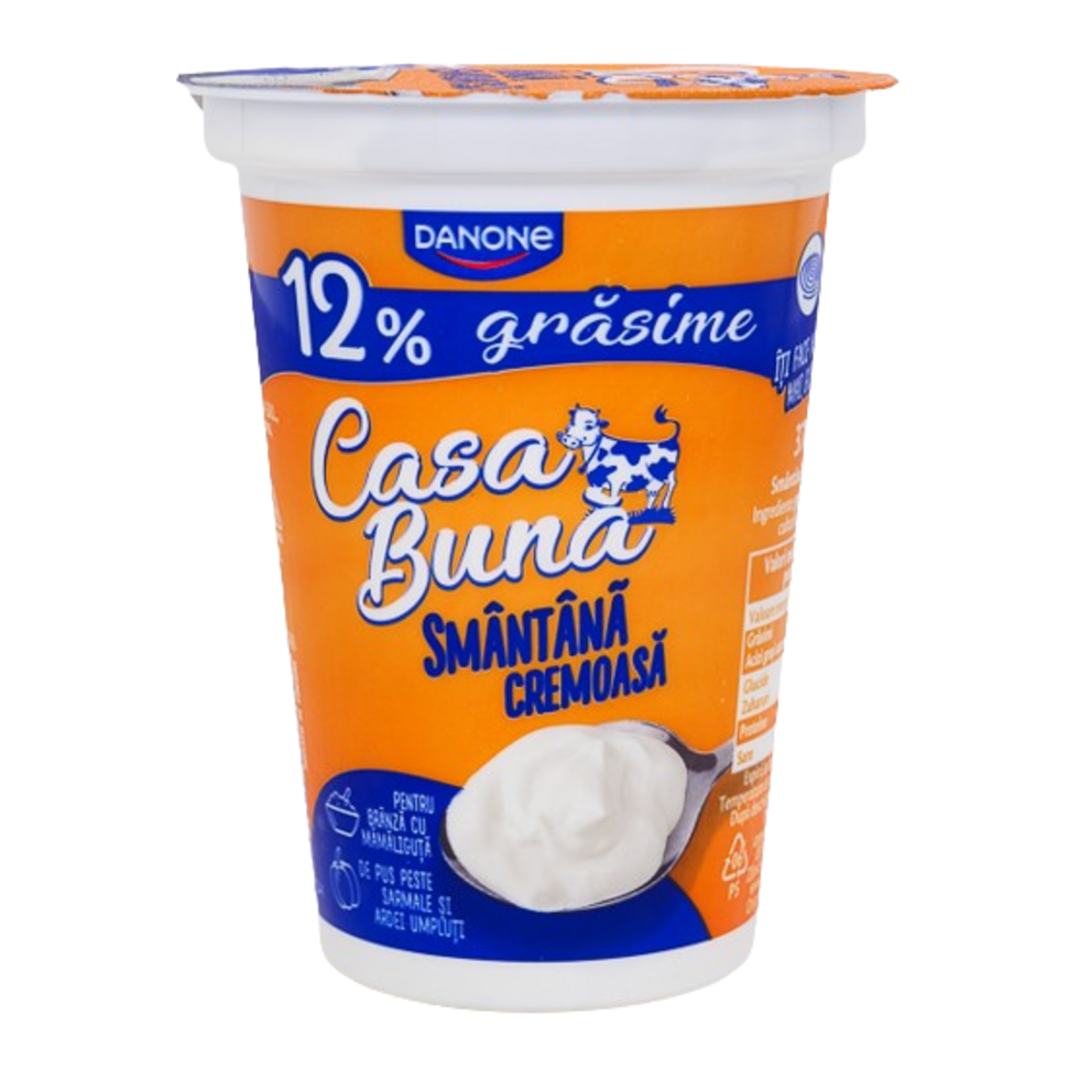 DANONE SMANTANA CASA BUNA 370GR