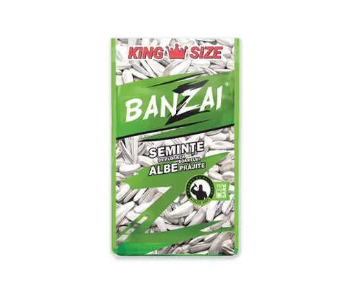 BANZAI SEMINTE DE FLOAREA SOARELUI ALBE 80G