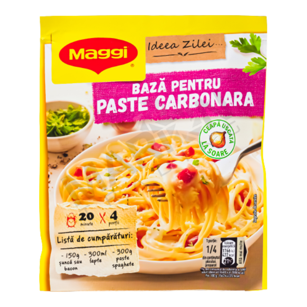 MAGGI IDEEA ZILEI SPAGHETE CARBONARA 37GR
