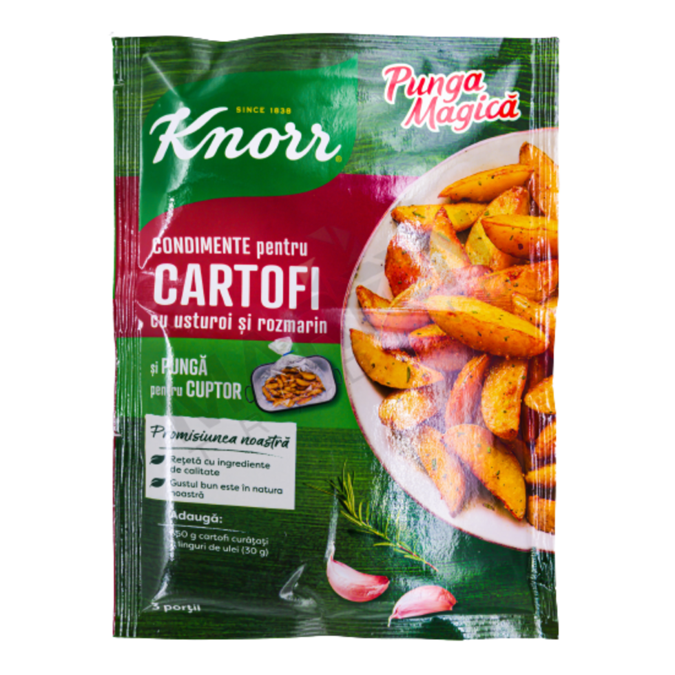 KNORR PUNGA MAGICA CARTOFI USTUROI ROZMARIN