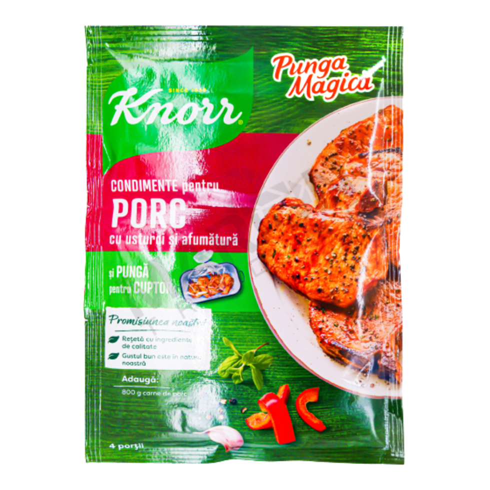 KNORR PUNGA MAGICA FRIPTURA PORC USTUROI 29GR