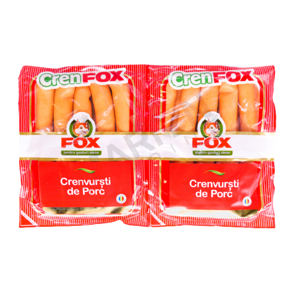 FOX CRENVURSTI DE PORC PER 1KG