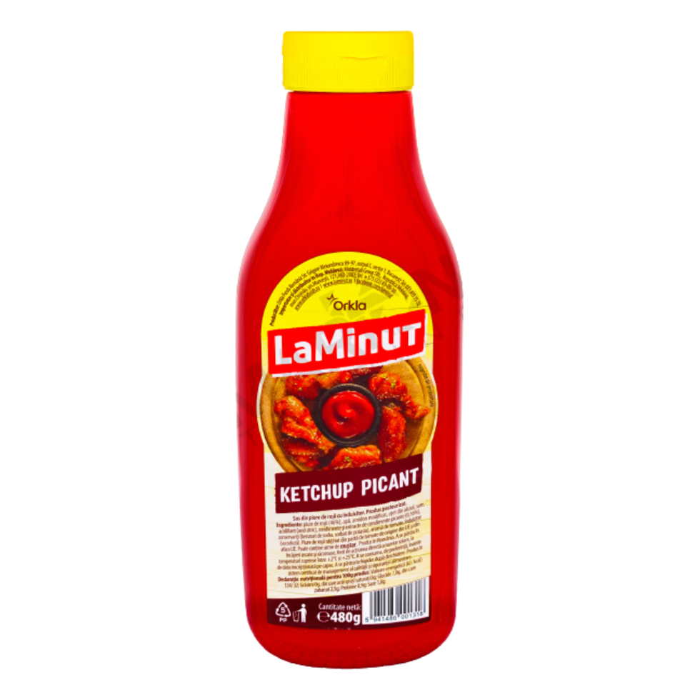LA MINUT KETCHUP PICANT 480GR