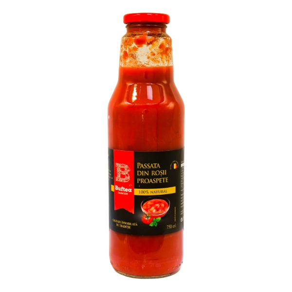 BUFTEA PASSATA DIN ROSII 720ML
