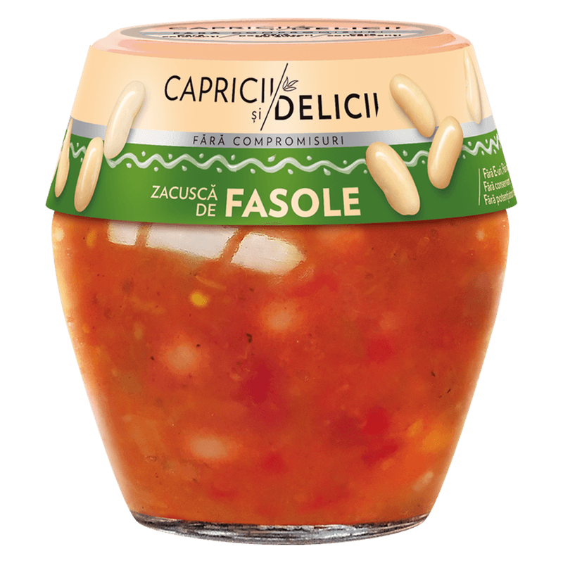 CAPRICII DELICII ZACUSCA FASOLE