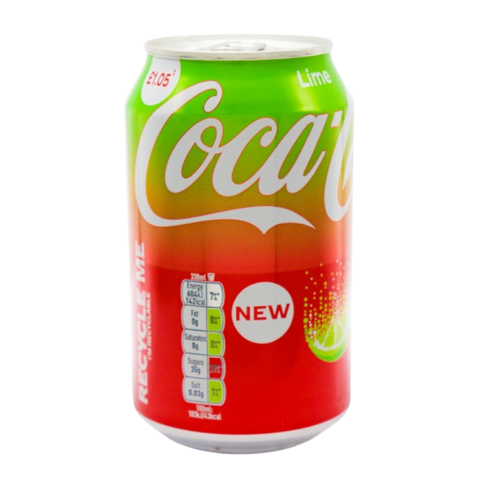 COCA COLA LIME 330ML