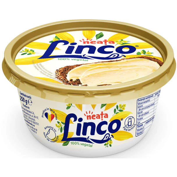 LINCO NEATA GRASIME VEGETALA TARTINABILA 20% 250GR