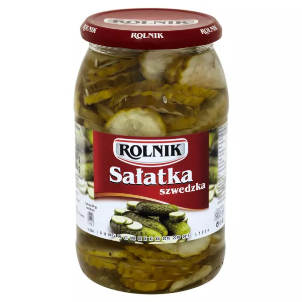 ROLNIK CHOPPED CUCUMBERS SALAD IN VINEGAR 850G