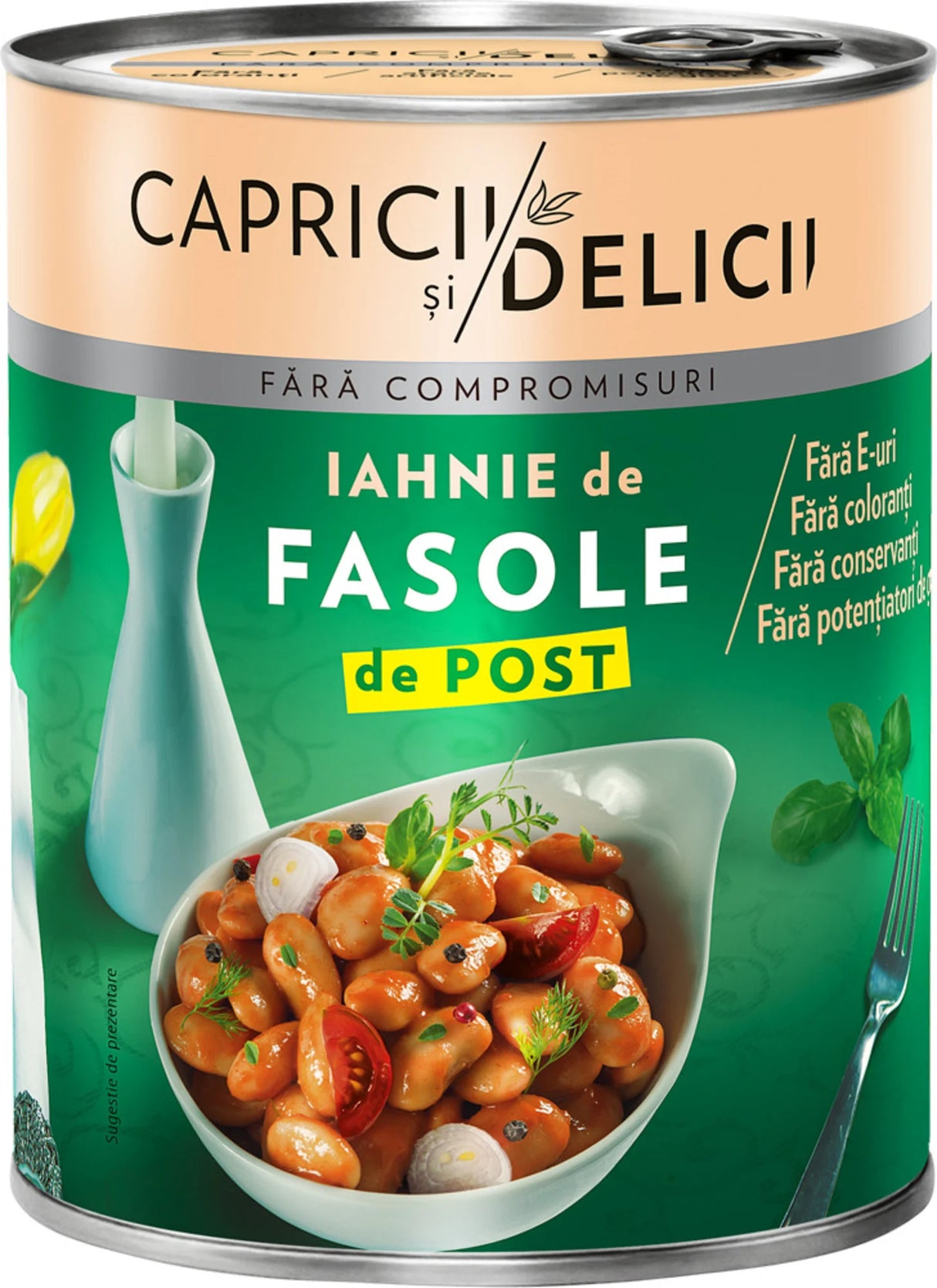 CAPRICII DELICII IAHNIE DE FASOLE 400GR