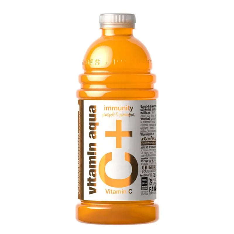 MERLINS VITAMIN AQUA C+ANANAS+FRUCTUL PASIUNI 600ML