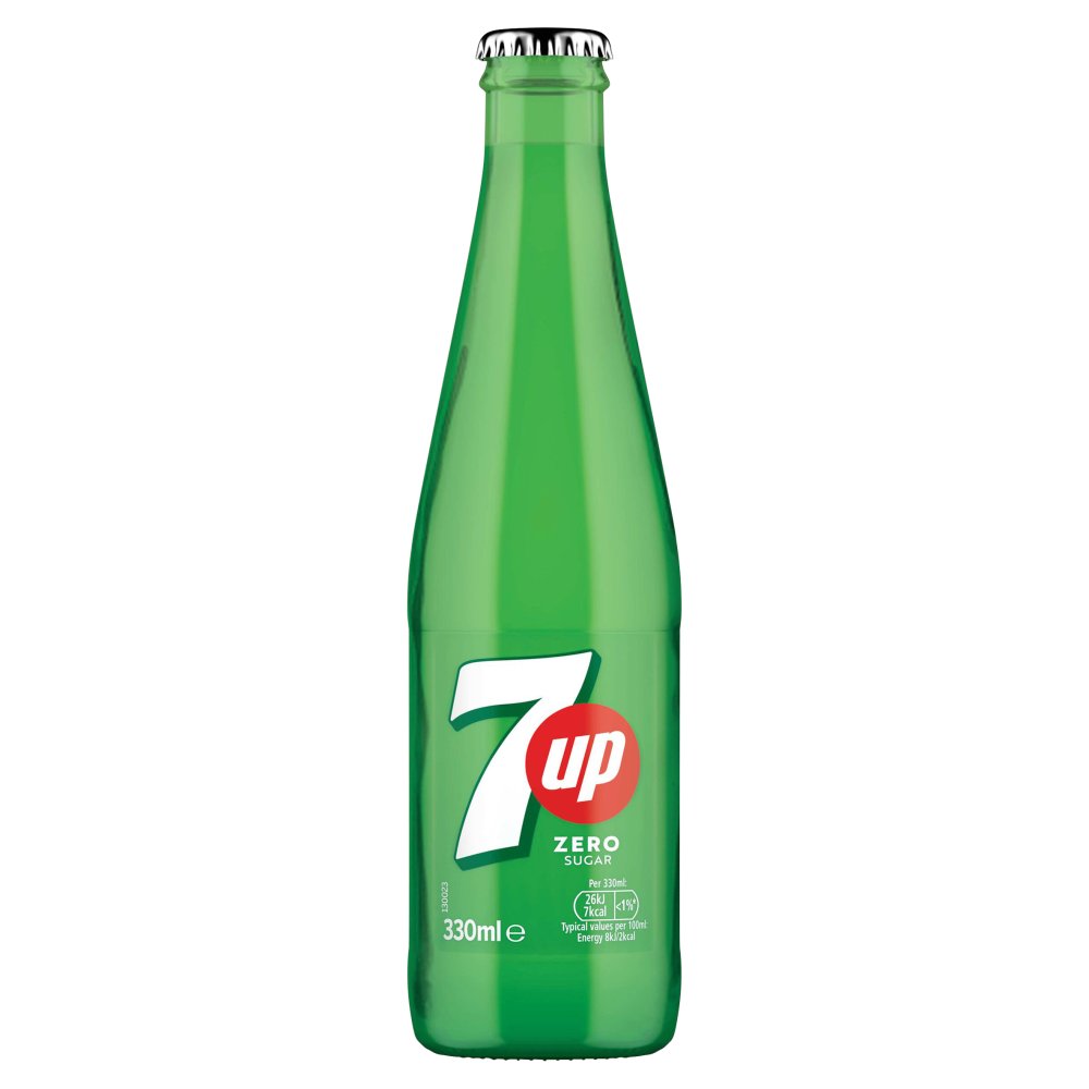 7UP LIME ZERO STICLA 0.33L