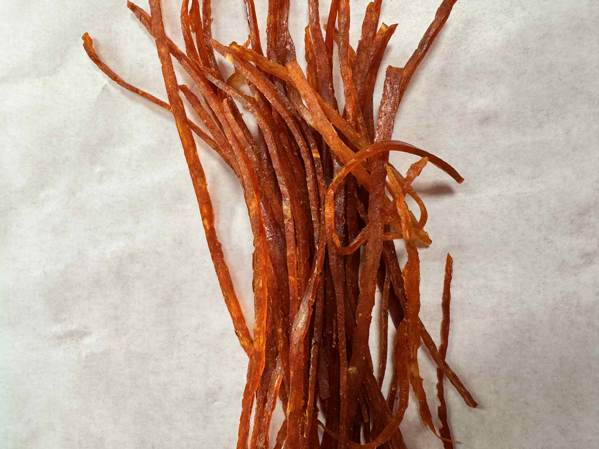 POLLOCK FILETAT FIN CU CHILLI per 100g