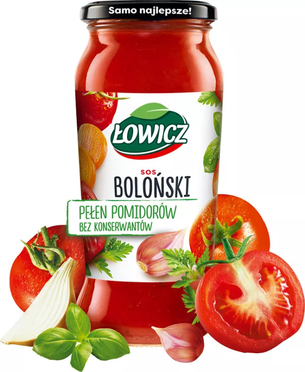 LOWICZ BOLOGNESE SAUCE 350G