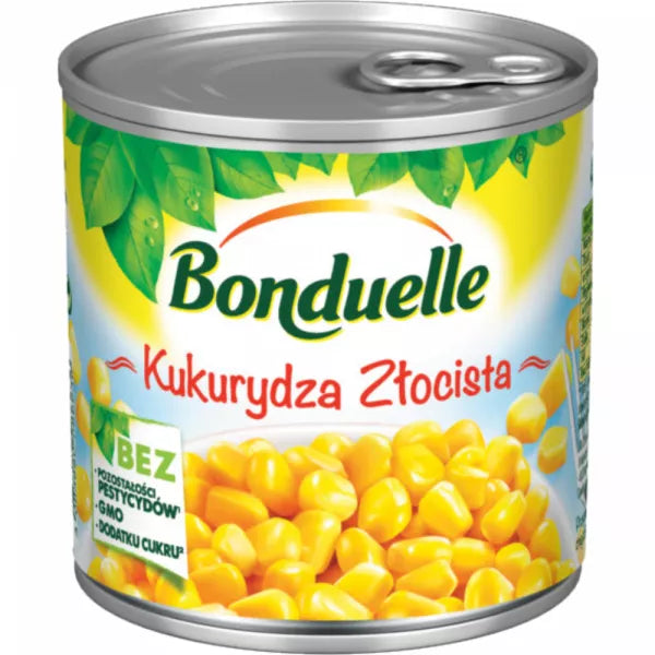 BONDUELLE KUKURYDZA KONSERWOWA ZLOCISTA 425ML
