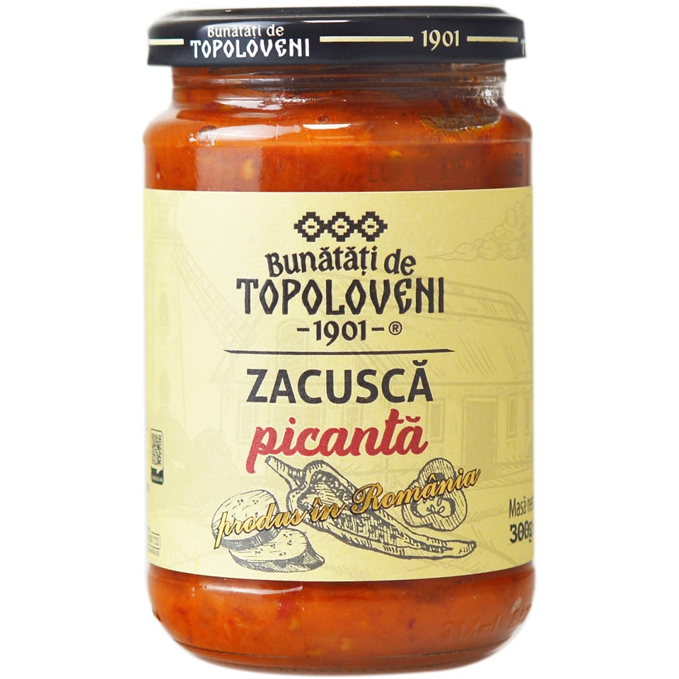 TOPOLOVENI ZACUSCA PICANTA