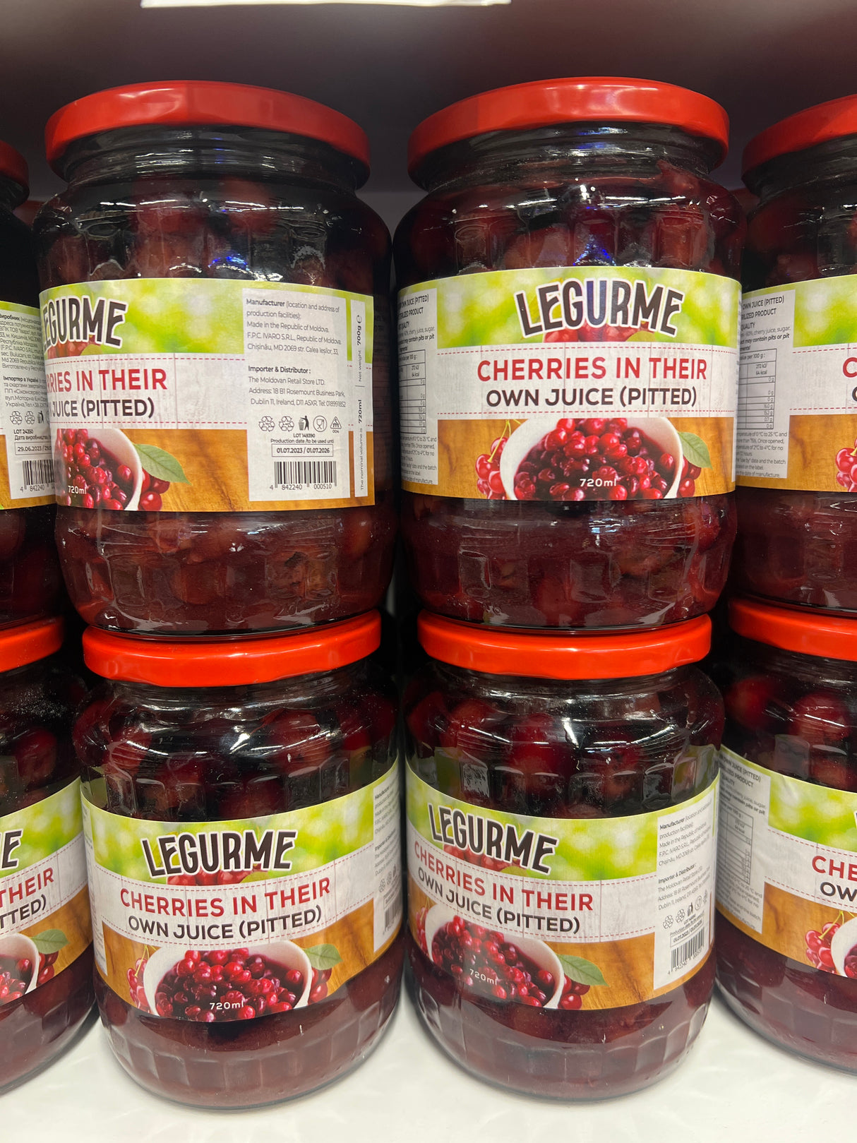 Vișina în suc propriu