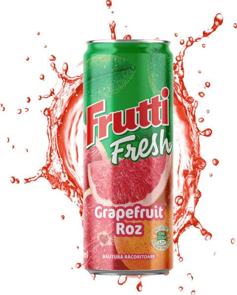 FRUTTI FRESH GRAPEFRUIT ROZ 330ML