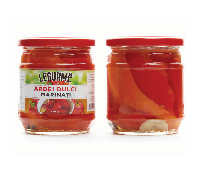 LEGURME MARINATED PEPPERS 400G