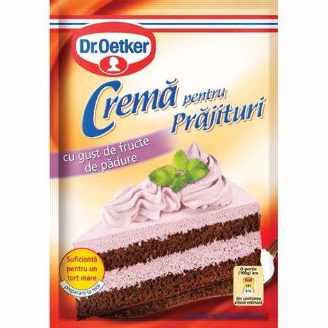 DR. OETKER CREMA PRAJITURI FRUCTE DE PADURE 50GR