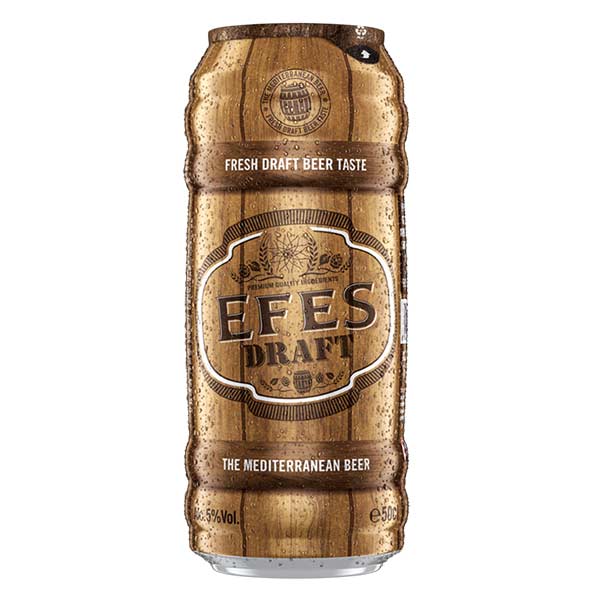 EFES DRAFT CAN 500ML