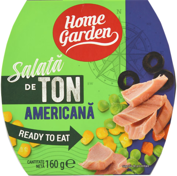 HOME GARDEN SALATA DE TON AMERICAN 160GR