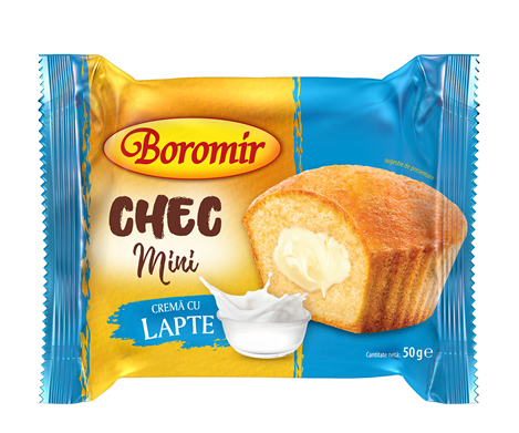 BOROMIR CHEC MINI CREMA LAPTE