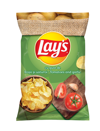 Lay's cu gust de rosi si usturoi
