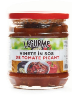 LEGURME VINETE IN SOS DE TOMATE PICANT 400G