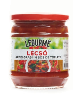 LEGURME LECSO ARDEI GRASI IN SOS DE TOMATE 400G