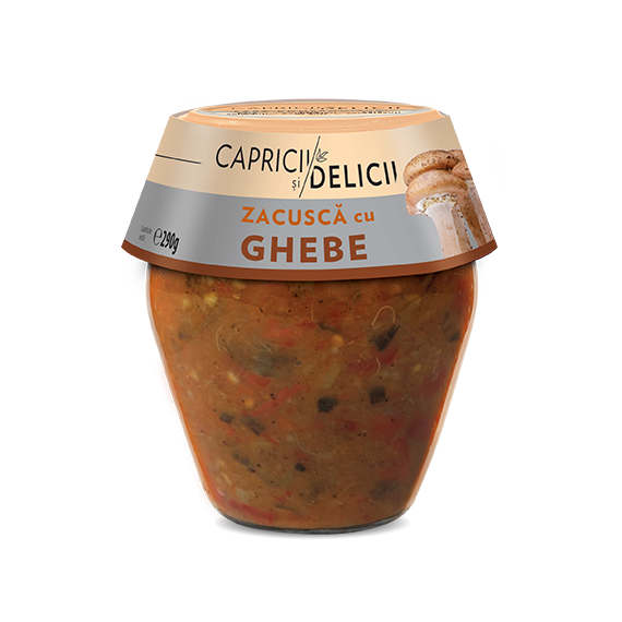 CAPRICII DELICII ZACUSCA CU GHEBE