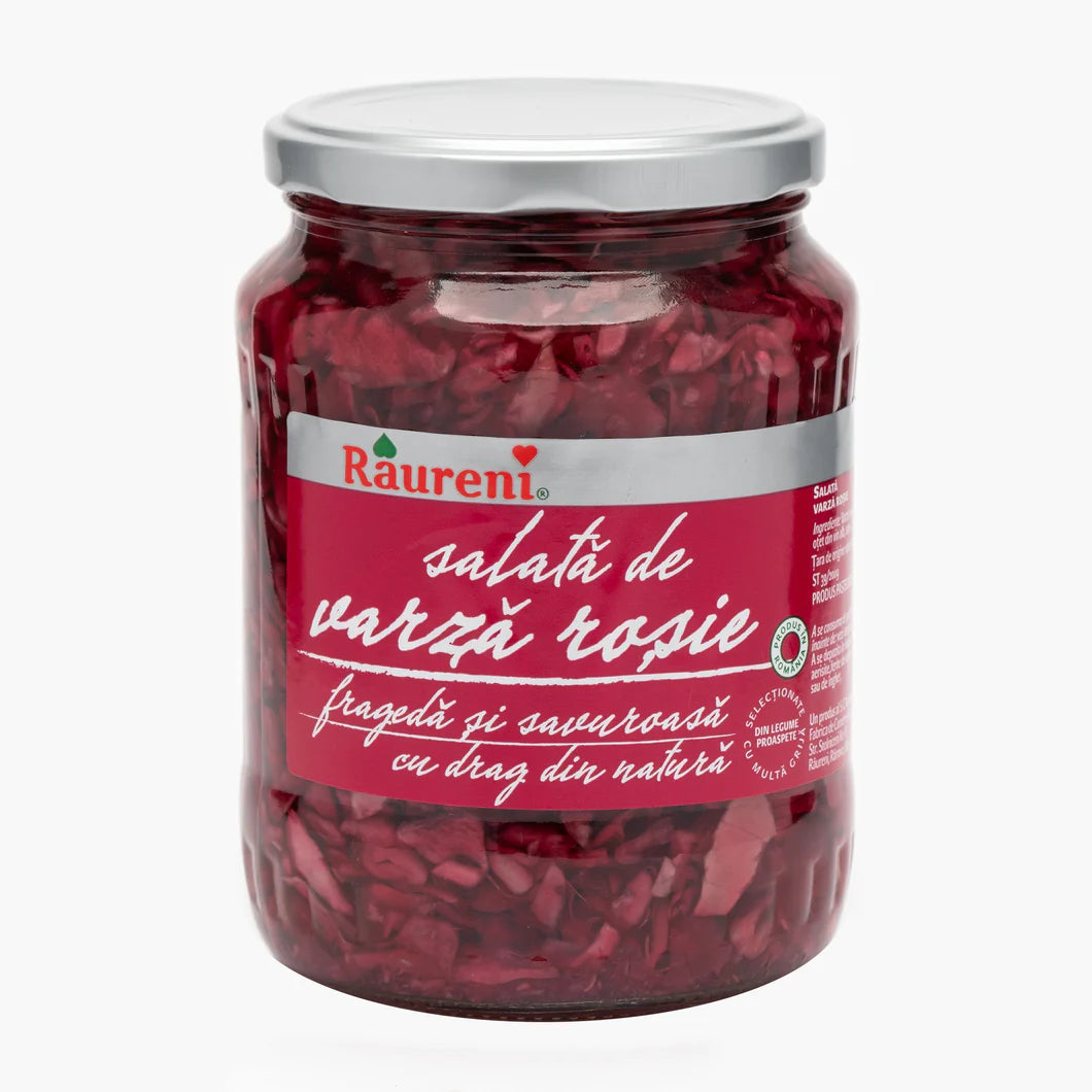 RAURENI SALATA DE VARZA ROSIE 680G