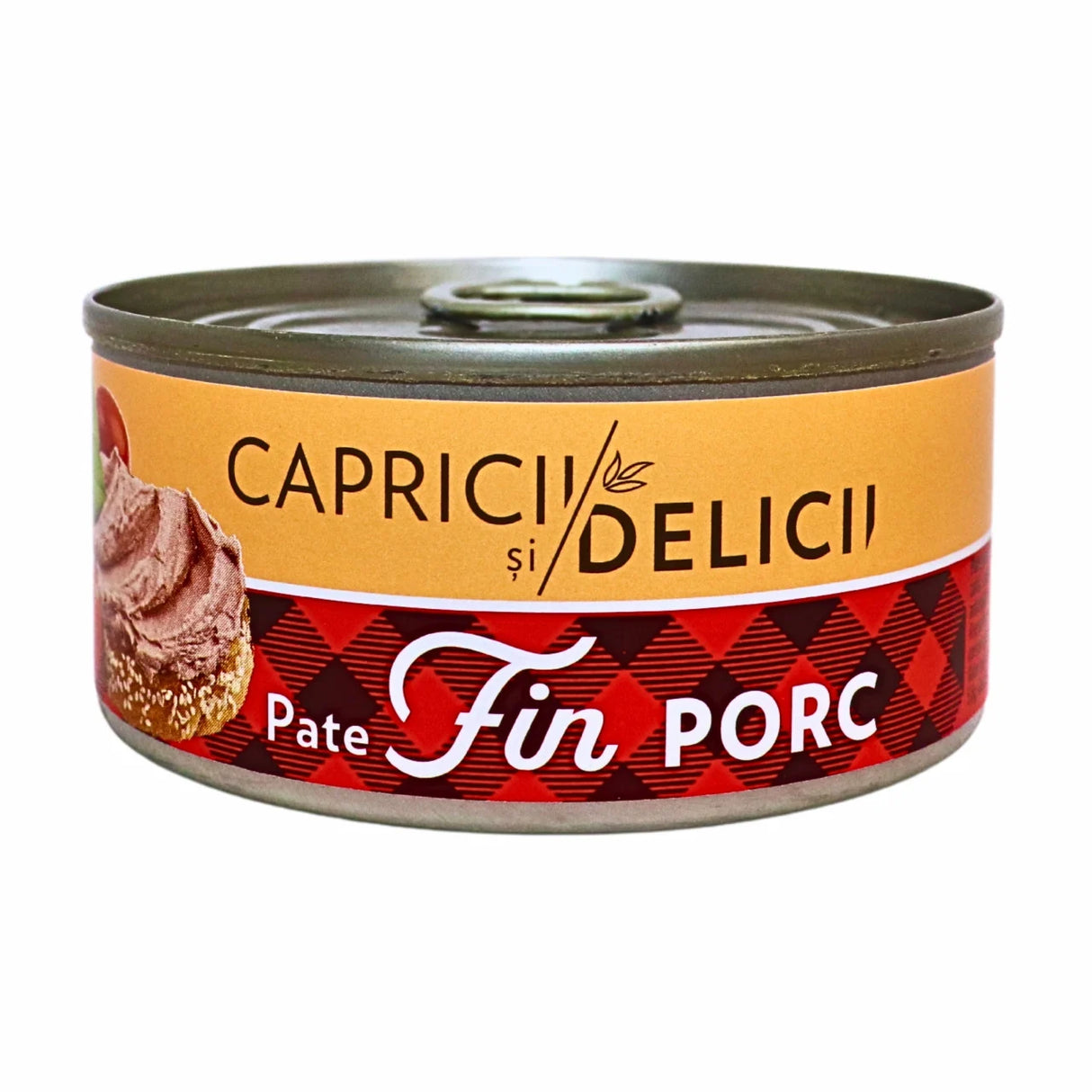 CAPRICII DELICII PATE FIN PORC 120GR