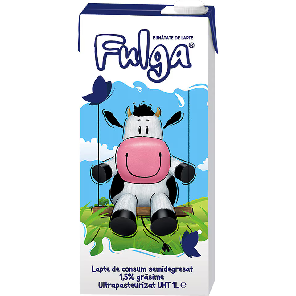 FULGA LAPTE UHT 1.5% 1L