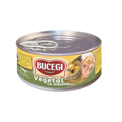BUCEGI PATE VEGETAL MASLINE 120GR