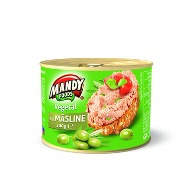 MANDY PATE VEGETAL MASLINE 200GR