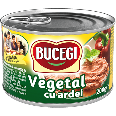 BUCEGI PATE VEGETAL ARDEI 200GR