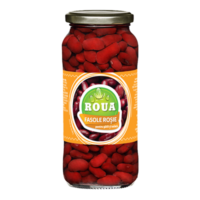 ROUA FASOLE ROSIE IN SARAMURA 540GR
